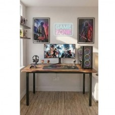 100 Çam Oyun Çalışma Masası Gaming Masa Ofis Masası 9111